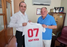 Sedat Peker’den Kepezspor Futbol A.Ş.’ye destek