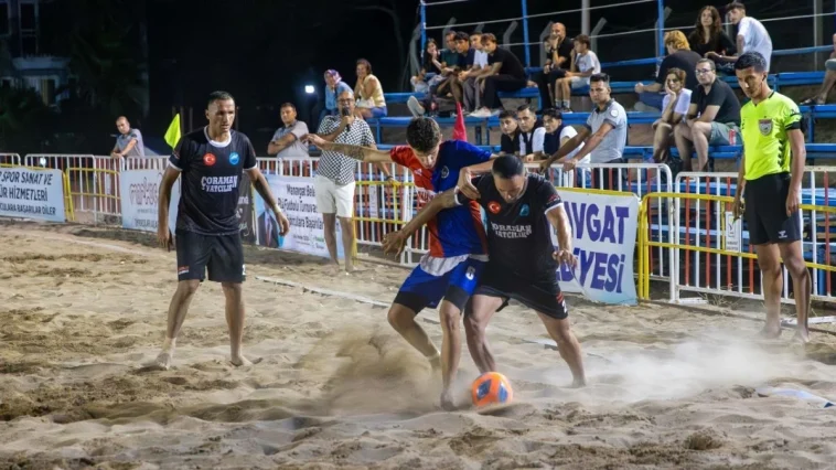 TFF Plaj Futbolu Ligi Manavgat etabı başladı