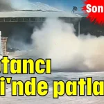 Toptancı Hali'nde patlama