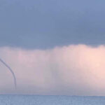 Alanyada denizde hortum