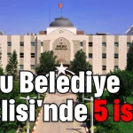 Aksu Belediye Meclisi'nde 5 istifa