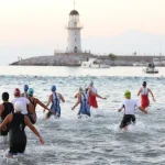 Alanya Triatlonu'nda kıyasıya rekabet yaşandı