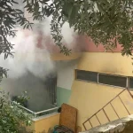 Alanya'da 4 katlı binadaki yangın korkuttu