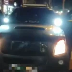 Alanya'da çakarlı araç sürücüsüne ceza