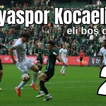 Alanyaspor Kocaeli'den eli boş dönüyor: 2-0