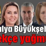 Antalya Büyükşehir’e dilekçe yağmuru
