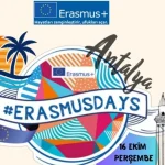 Antalya Erasmusdays Festivali başlıyor