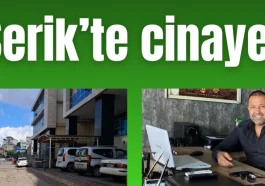 Antalya Serik'te cinayet