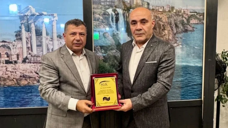 Antalya SGK'da veda yemeği