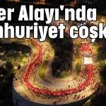 Antalya'da Fener Alayı'nda Cumhuriyet coşkusu
