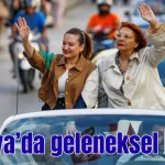 Antalya'da geleneksel kortej