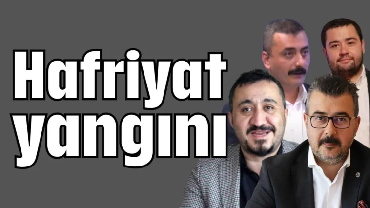 Antalya’da hafriyat yangını