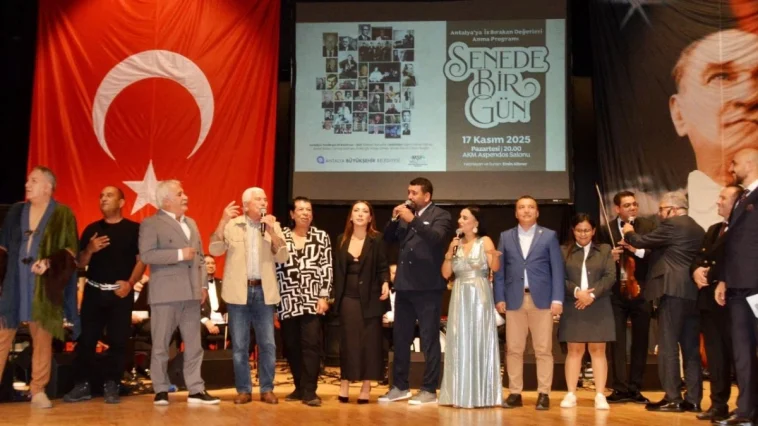 Antalya'da iz bırakanlar sahnede