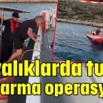 Antalya'da kayalıklarda turist kurtarma operasyonu