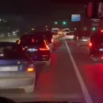 Antalya’da sürücülerden ambulansa örnek davranış