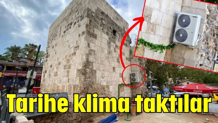 Antalya'da tarihe klima taktılar