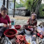 Antalyalı kadınların nar ekşisi mesaisi