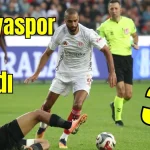 Antalyaspor geç uyandı: 3-2