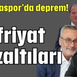 Antalyaspor'da deprem! Hafriyat gözaltıları