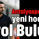 Antalyaspor’un yeni hocası Erol Bulut