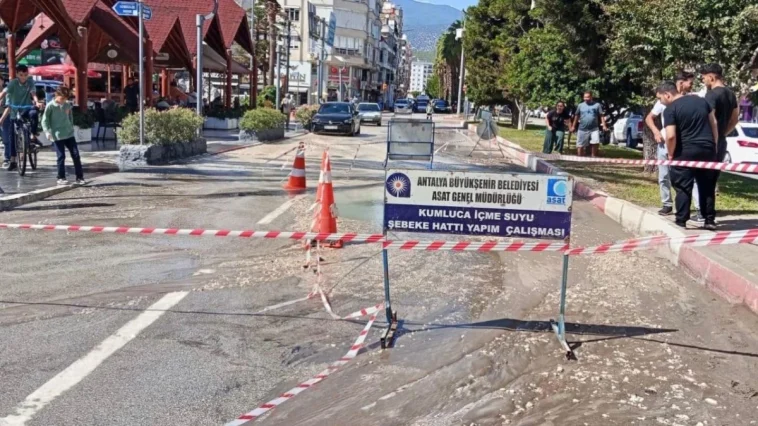 ASAT Kumluca Meydan Mahallesi’nde içme suyu hattını yenileyecek