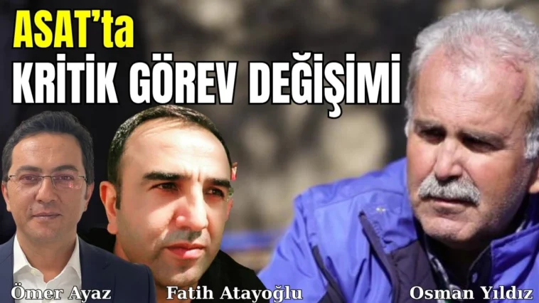 ASAT'ta kritik görev değişimi