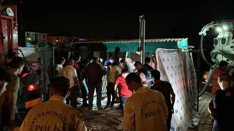 Atık su istasyonundaki 3 ölümde 'gaz' şüphesi