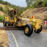 Büyükşehir ekiplerinden Alanya kırsalında yağmur mesaisi