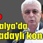 CHP Antalya'da iki adaylı kongre