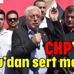 CHP’nin Aksu’dan sert mesajı