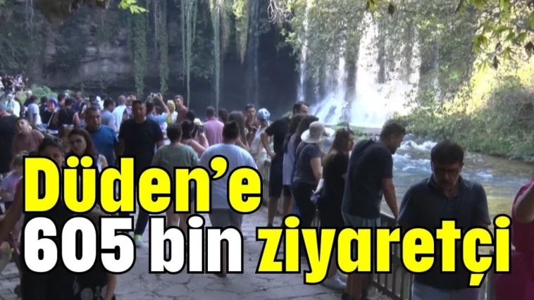 Düden’e 605 bin ziyaretçi