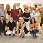 Emekli mühendisten 13'üncü resim sergisi