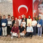 Finike Suluboya Festivali'nde görsel şölen yaşandı