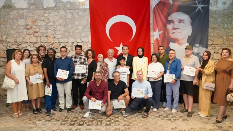 Finike Suluboya Festivali'nde görsel şölen yaşandı