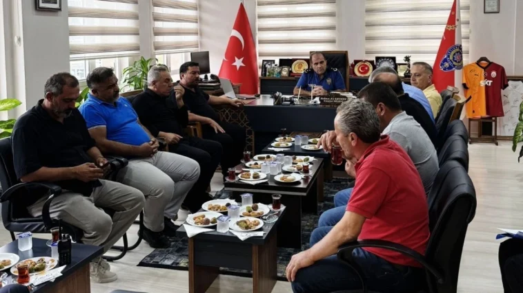 Gazipaşa'da muhtarlarla 'Huzur Toplantısı' yapıldı