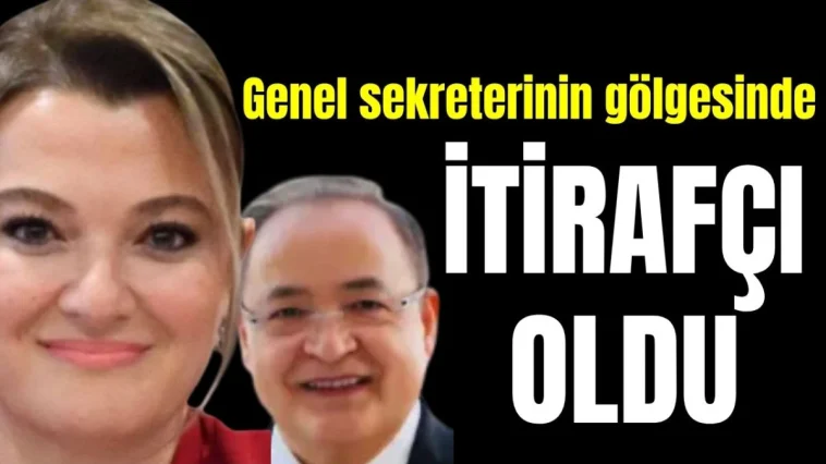 Genel sekreterin gölgesinde itirafçı oldu
