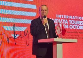 BAKAN ATAOĞLU: 'TÜRKİYE'YE GELEN TURİSTİN %1'İNİN KIBRIS'A GELMESİ BİLE YETER.!'