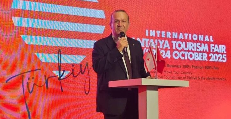 BAKAN ATAOĞLU: 'TÜRKİYE'YE GELEN TURİSTİN %1'İNİN KIBRIS'A GELMESİ BİLE YETER.!'