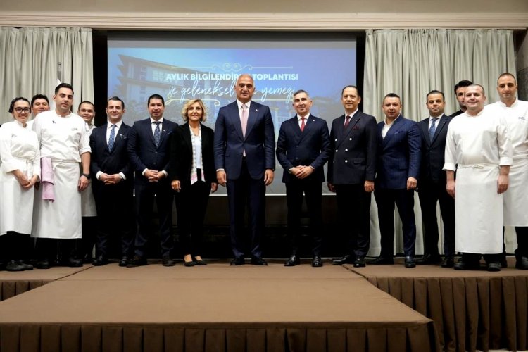 BAKAN ERSOY, TÜROB AYLIK TOPLANTISINA KATILDI