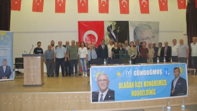 İYİ Parti Gündoğmuş İlçe Kongresi yapıldı