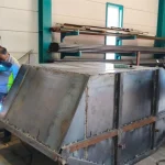 Kepez Belediyesi çöp konteynerlerini kendi iş gücüyle üretiyor