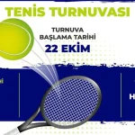 Konyaaltı'nda Cumhuriyet Bayramı'na özel tenis turnuvası