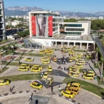 Konyaaltı'nda Cumhuriyet konvoyu