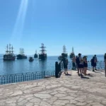 Kruvaziyer gemisi Alanya’ya binlerce turist getirdi