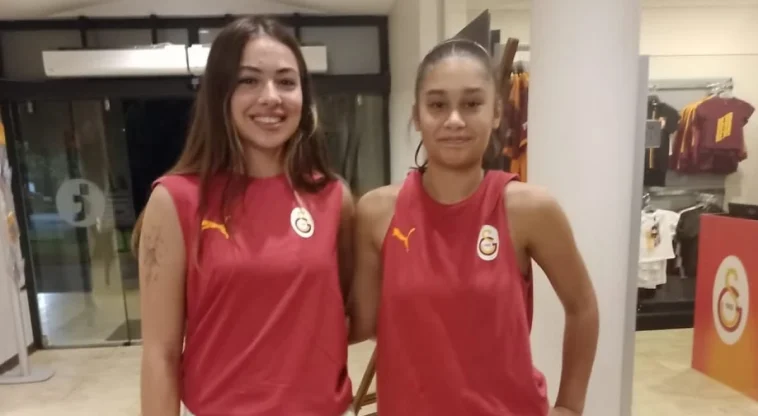 Manavgatlı 2 genç voleybolcu Galatasaraylı oldu