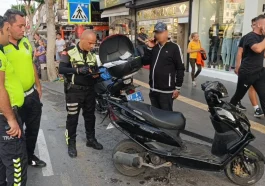 Manavgat’ta motosiklet otomobile çarptı: 41 bin TL ceza