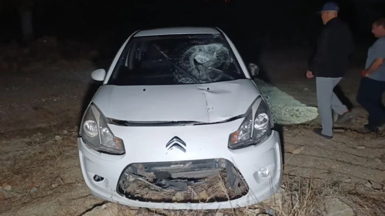 Manavgat'ta takla atan aracın sürücüsü yaralandı