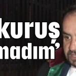 AK Parti Antalya İl Başkan Yardımcısı Avukat Ahmet Onaran: 1 kuruş almadım