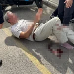 Rus çiftin kavgasında kan döküldü