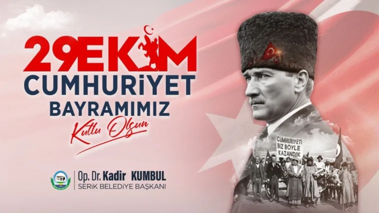 Serik'te Cumhuriyet coşkusu yaşanacak